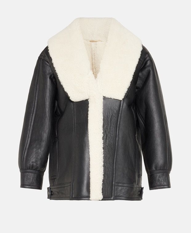 Victoria Beckham Leather jacket Size S / US 4 / IT 40 - 1 Thumbnail