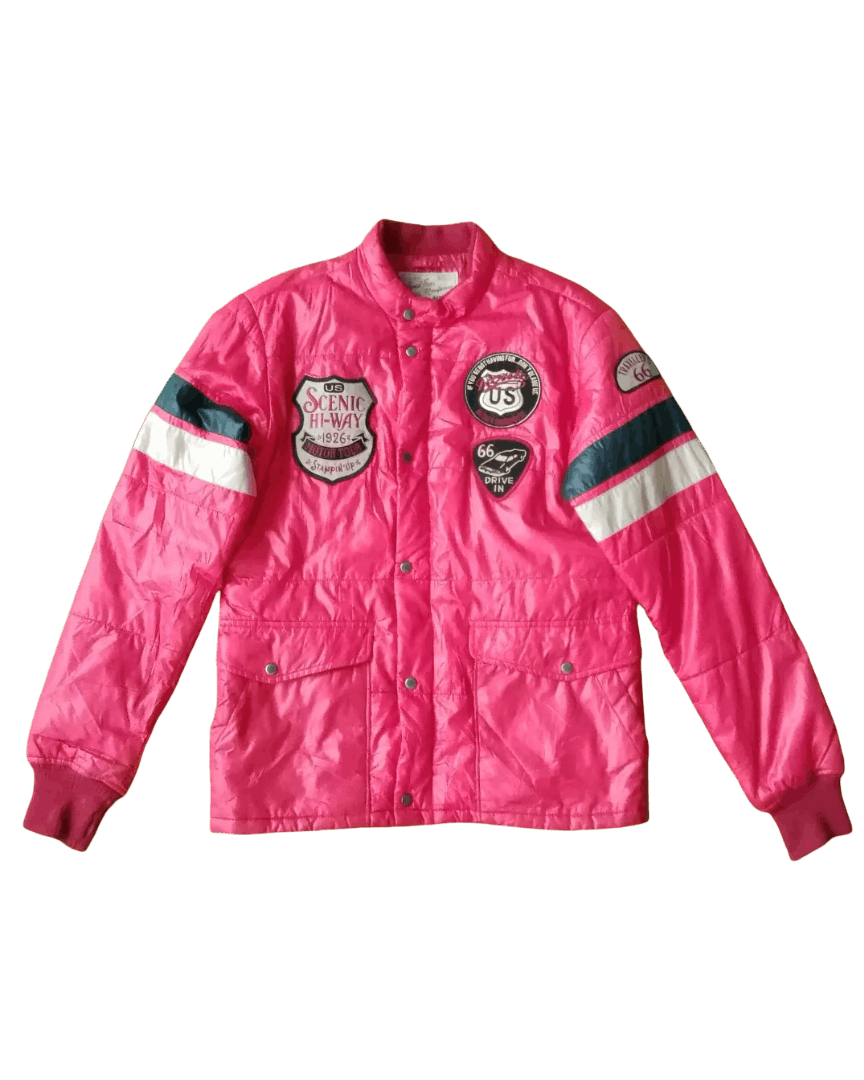 Avirex Vintage Avirex USA Route 66 Bomber Jacket Racing Size US XL / EU 56 / 4 - 1 Thumbnail
