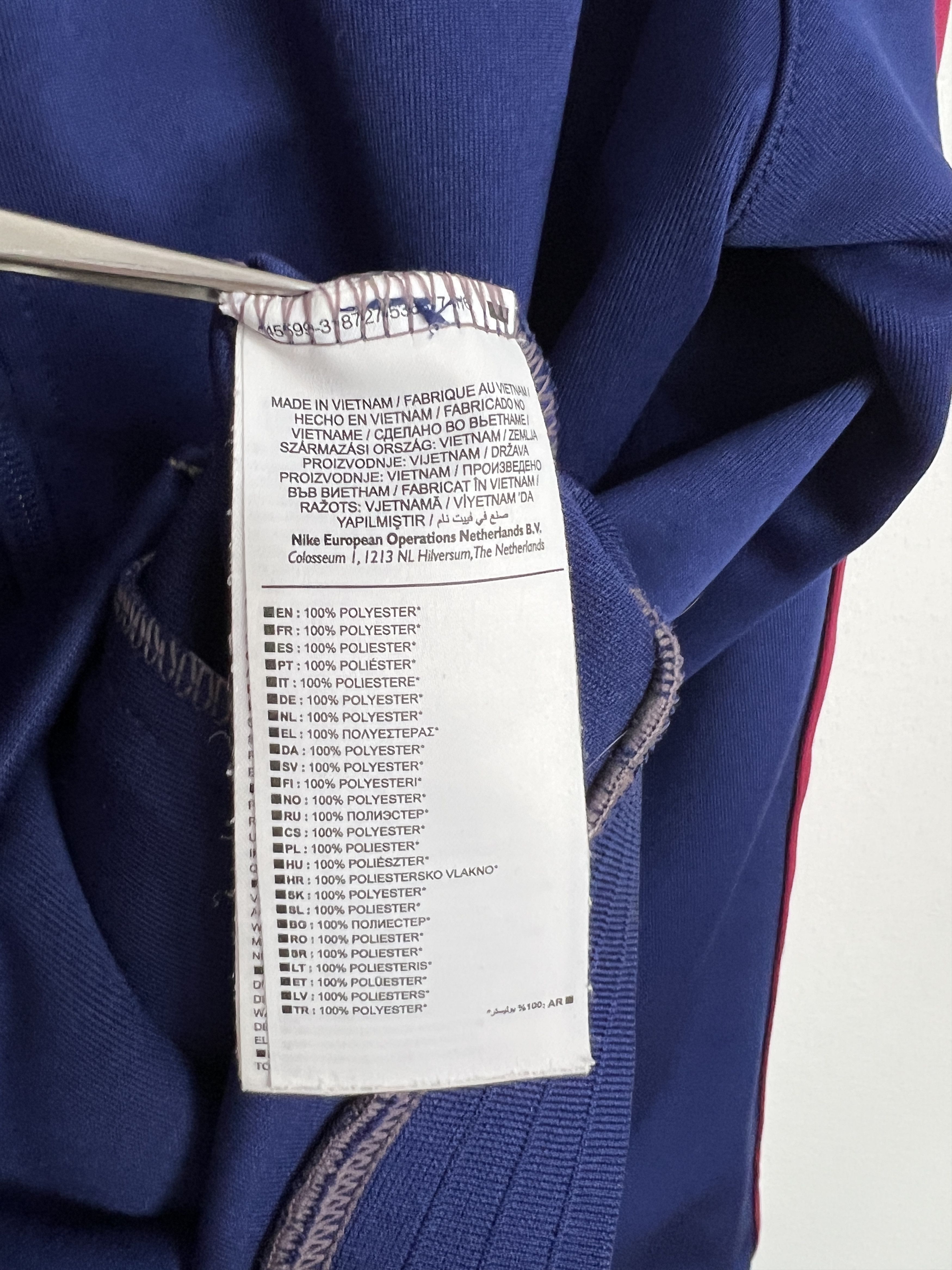 Nike Barcelona Football Jacket Soccer Track Top Rare Zip Hype Size US L / EU 52-54 / 3 - 8 Thumbnail