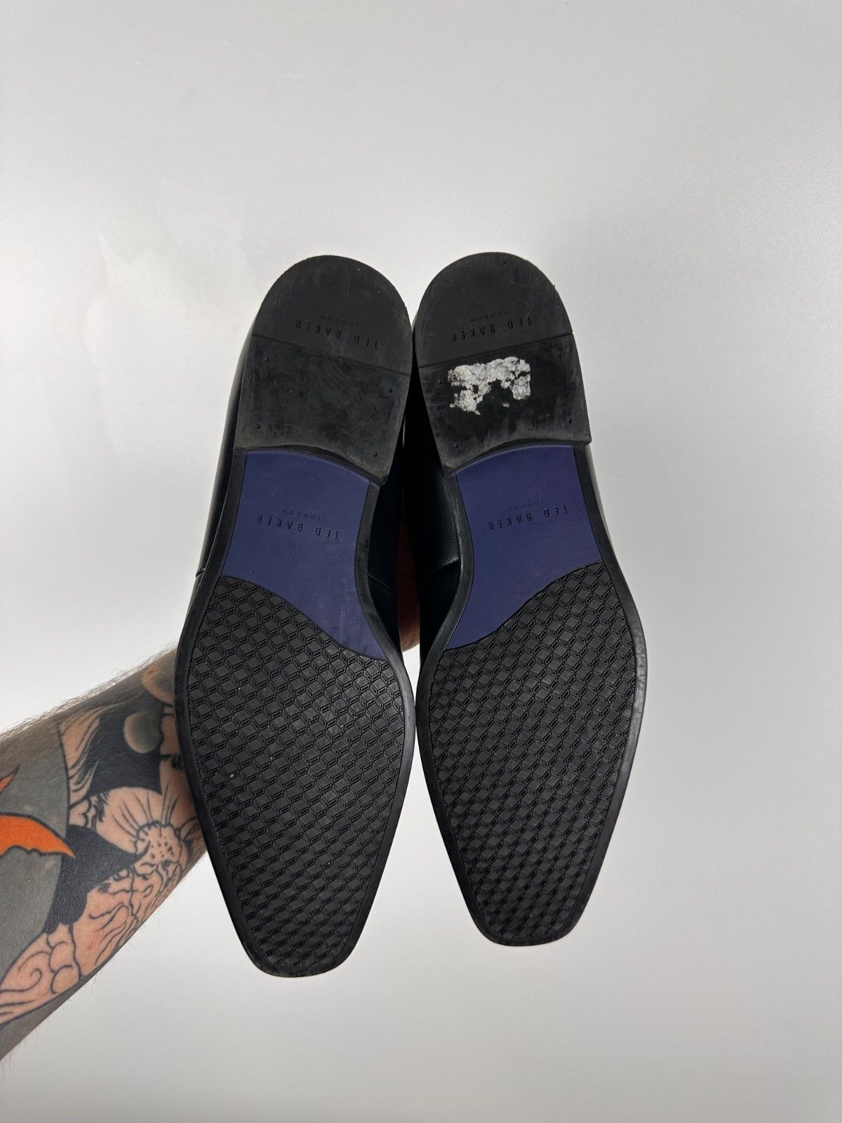 Ted Baker Ted Baker Black Leather Slip On Loafer Shoe Size US10 Size US 10 / EU 43 - 8 Thumbnail
