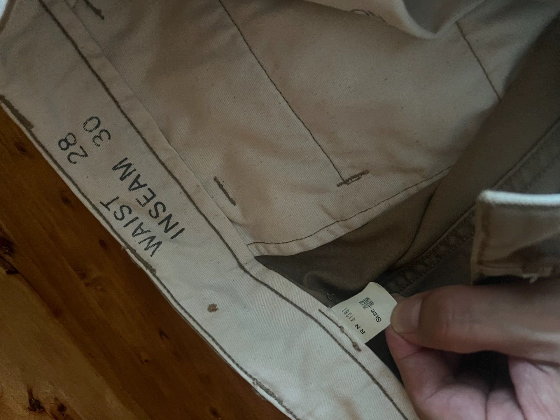 RRL Ralph Lauren RRL Double RL Vintage Khaki BDU Pants 28x30 Size US 30 / EU 46 - 8 Thumbnail