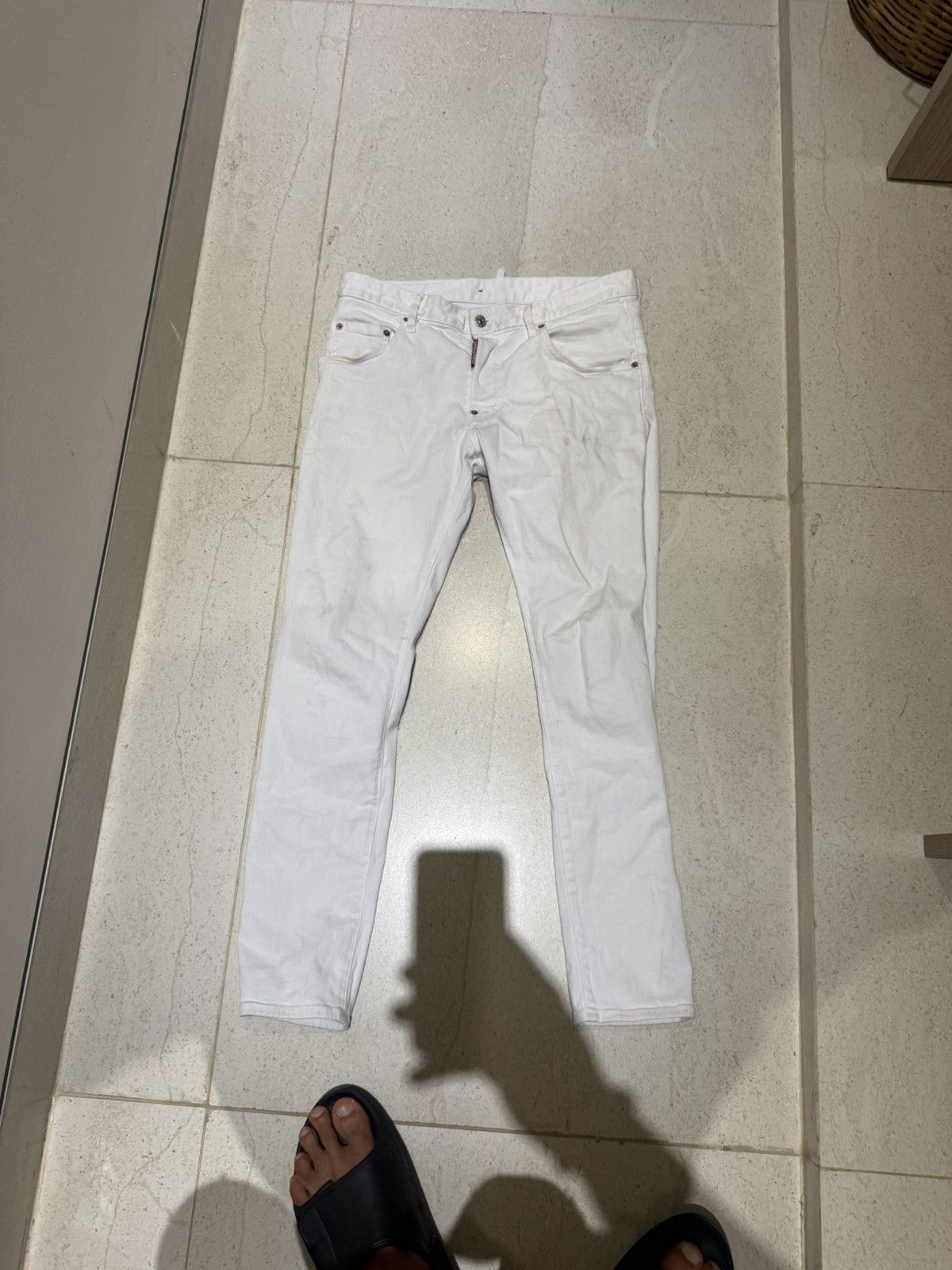 Dsquared2 Dsquared WHITE BULL Size US 32 / EU 48 - 1 Thumbnail