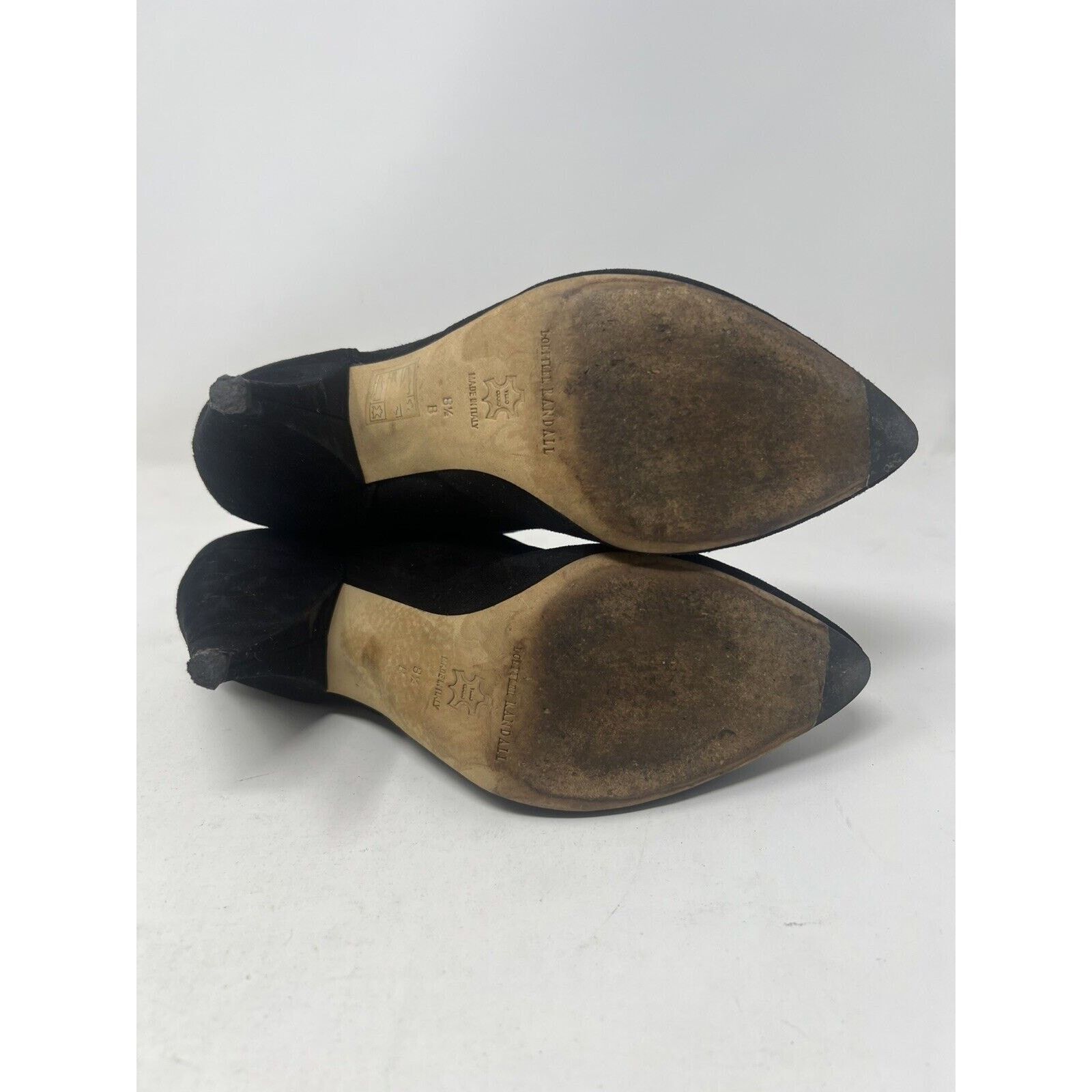 Loeffler Randall LOEFFLER RANDALL Women 8.5 Simone Suede Gathered Ankle Size US 8.5 / IT 38.5 - 6 Thumbnail