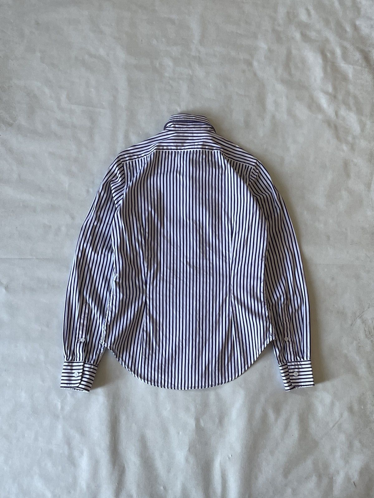 Polo Ralph Lauren Ralph Lauren Sport Big Pony Striped Shirt Purple/White Size XS / US 0-2 / IT 36-38 - 2 Thumbnail