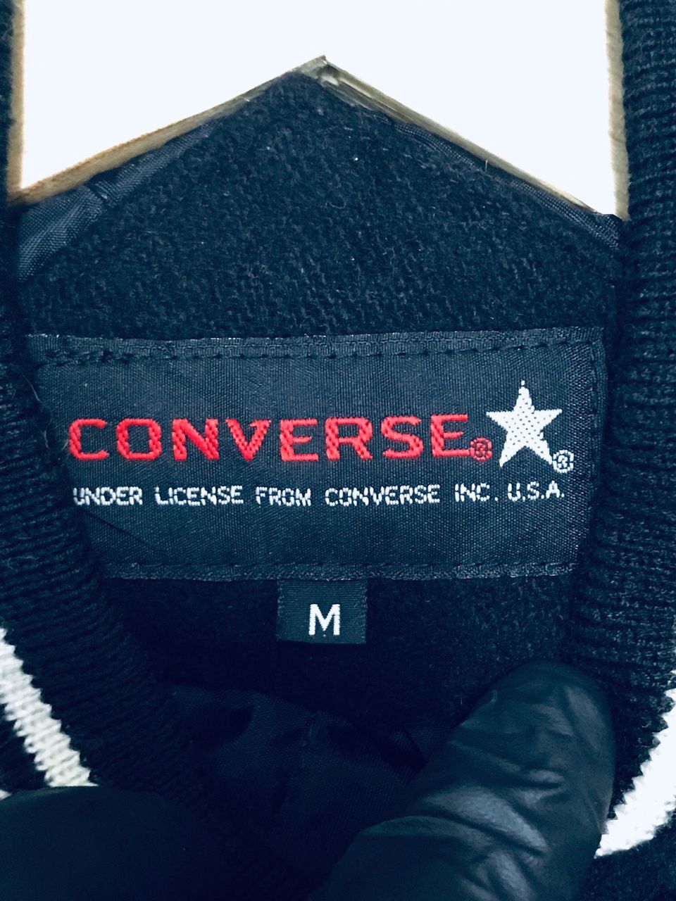 Converse × Vintage Vintage Converse Spells out Croptop Varsity Size M / US 6-8 / IT 42-44 - 6 Thumbnail