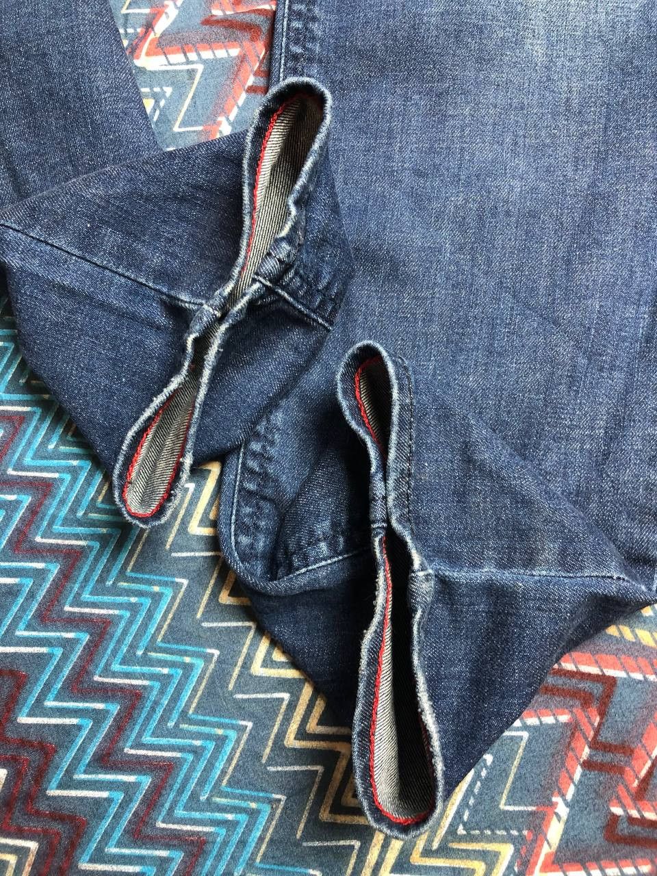Diesel × Vintage Vintage Diesel Y2K distressed Flare denim pants Size US 34 / EU 50 - 5 Thumbnail