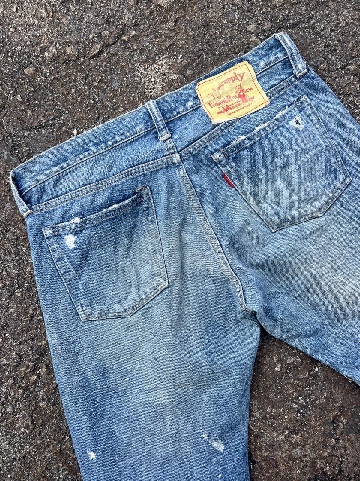 Japanese Brand RNA Jeans Distressed Destroy Size US 32 / EU 48 - 10 Thumbnail