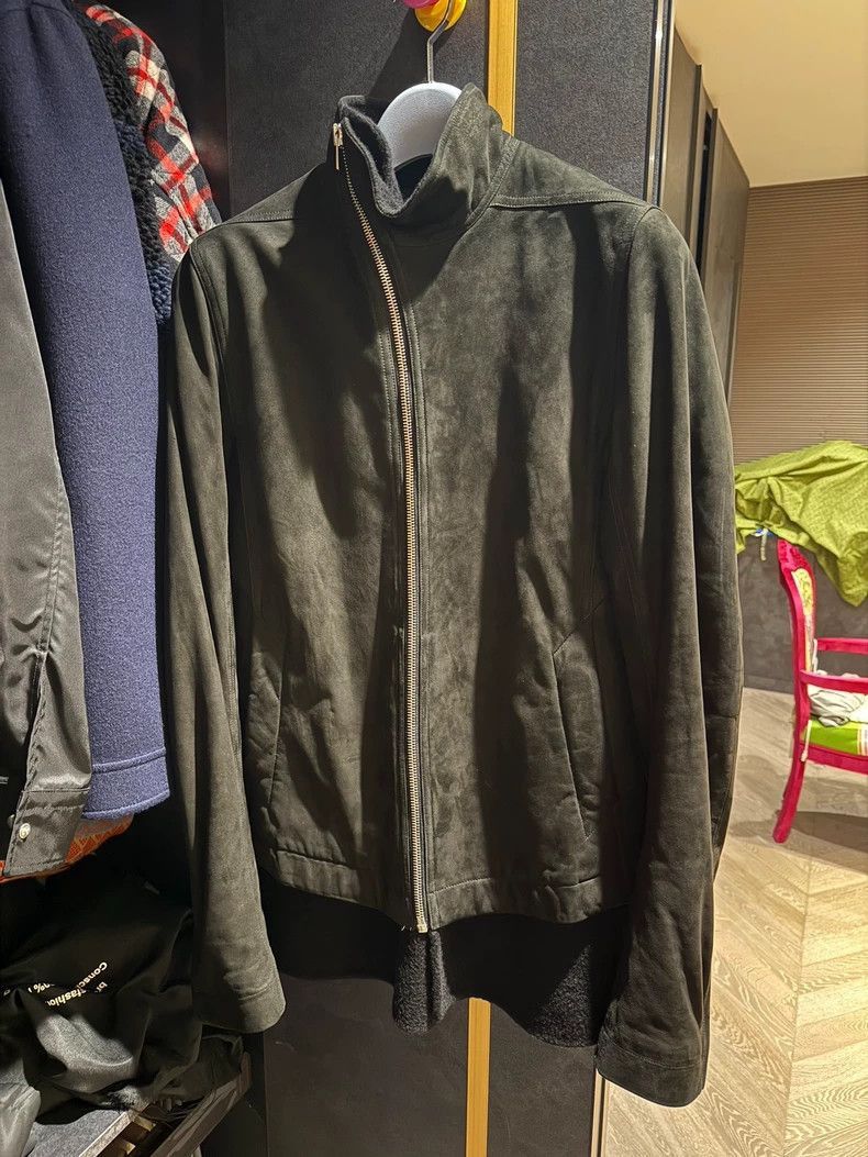 Rick Owens Rick Owens Leather coat cotton-padded jacket-2506 Size US L / EU 52-54 / 3 - 2 Thumbnail