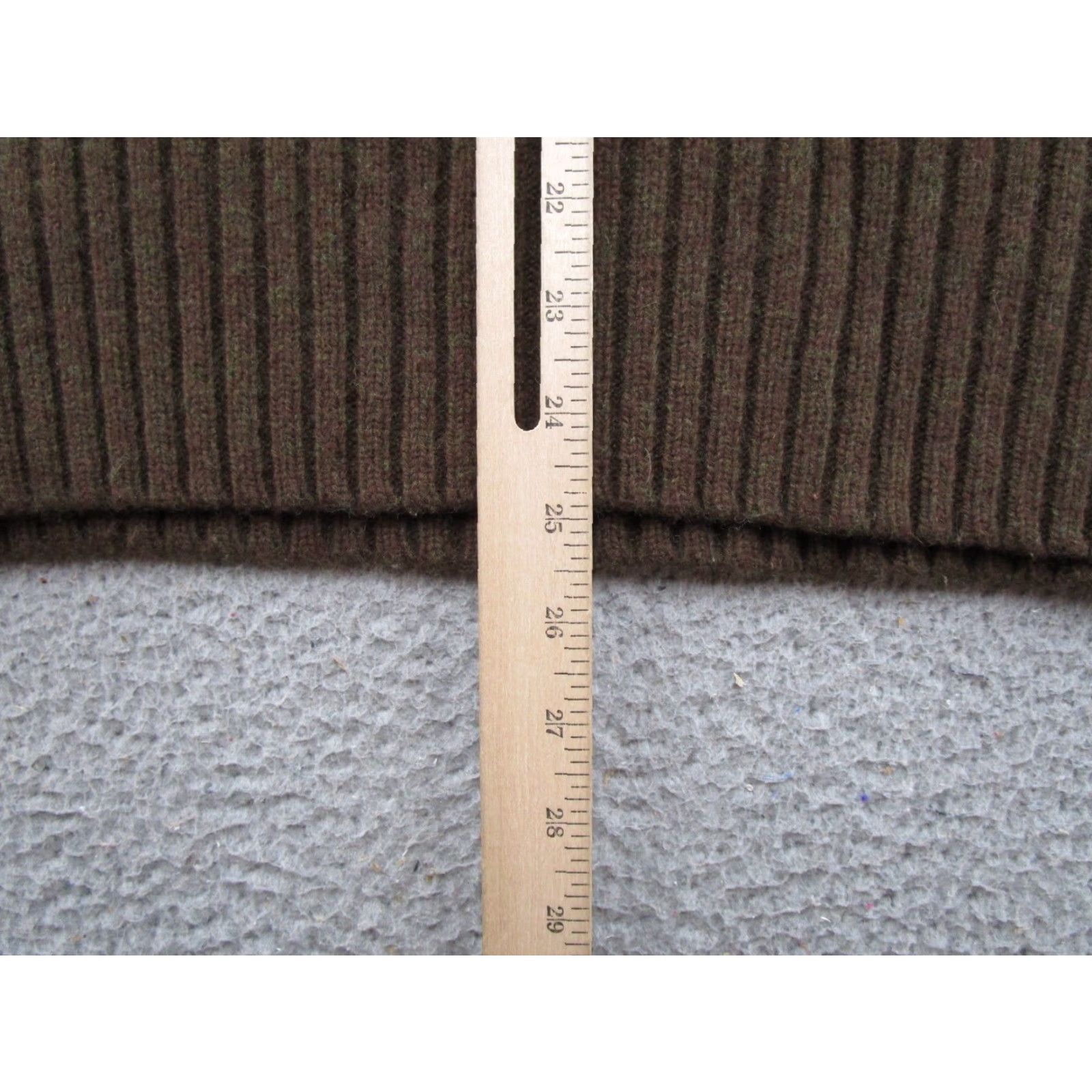 Vintage VINTAGE LL Bean Commando Sweater Mens Size L Merino Lambswool Olive Brown Rugged Logo Crew Neck Heavyweight Pullover Knit Wool Military Theme 90s Mens Size US L / EU 52-54 / 3 - 5 Thumbnail