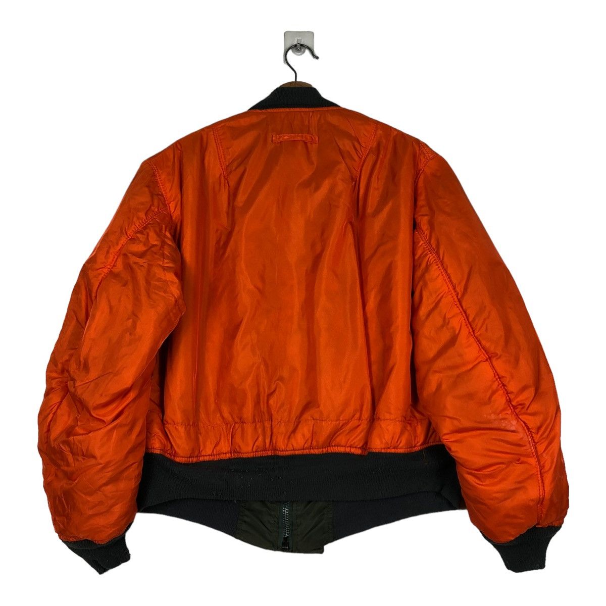 Alpha Industries 🔥VTG REVERSIBLE BOMBER JACKET MA-1 ALPHA INDUSTRIES USA Size US XL / EU 56 / 4 - 18 Thumbnail