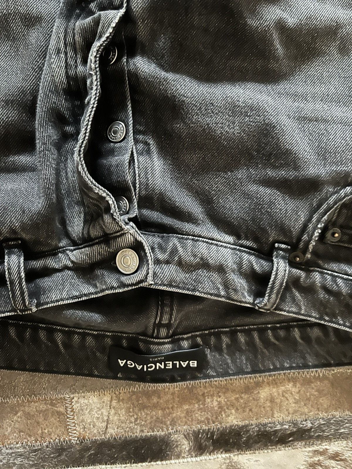 Balenciaga Balenciaga Distressed Employee 2014 Size US 31 - 1 Thumbnail