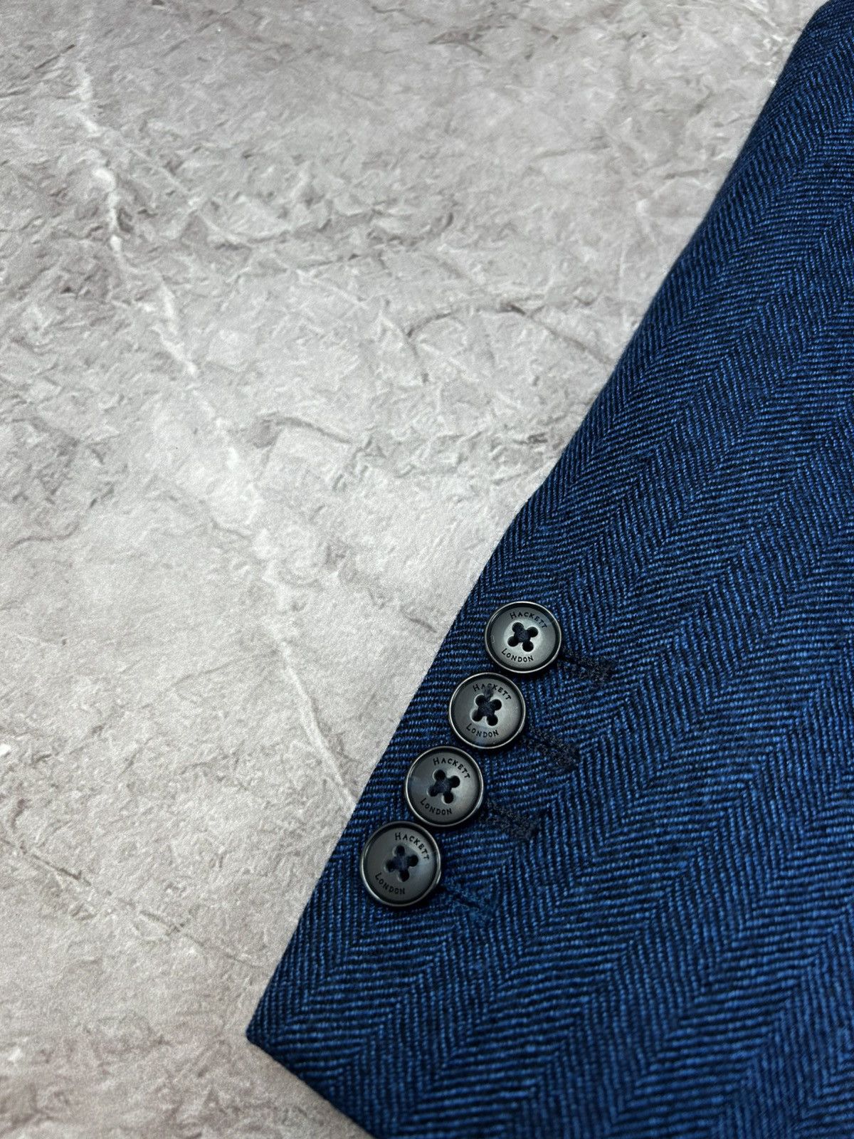 Hackett Hackett London Wool Blazer Size 48R - 4 Thumbnail