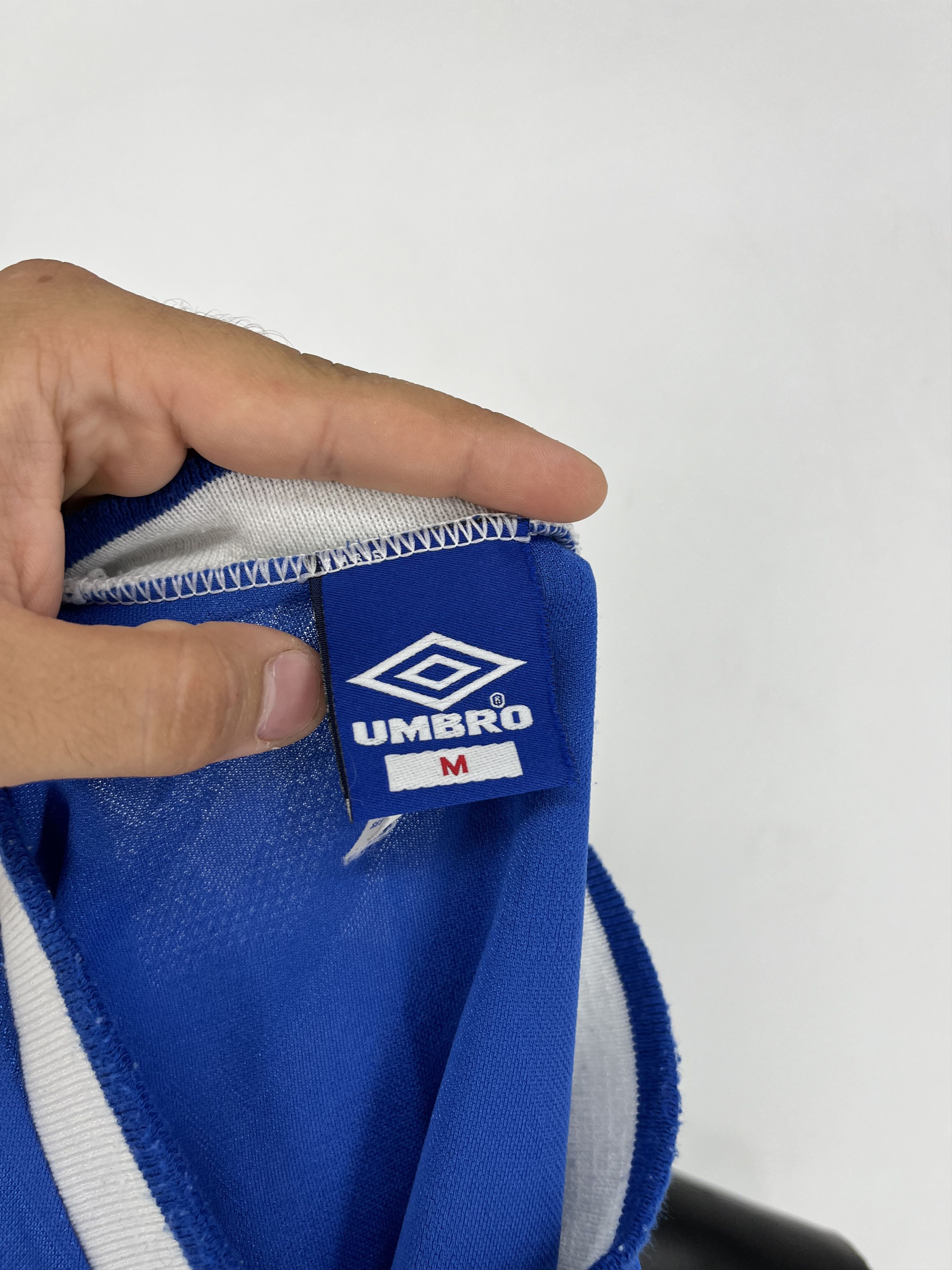 Umbro Vintage 80s UMBRO Soccer Sport Retro Jersey T-shirt Rare Size US M / EU 48-50 / 2 - 9 Thumbnail
