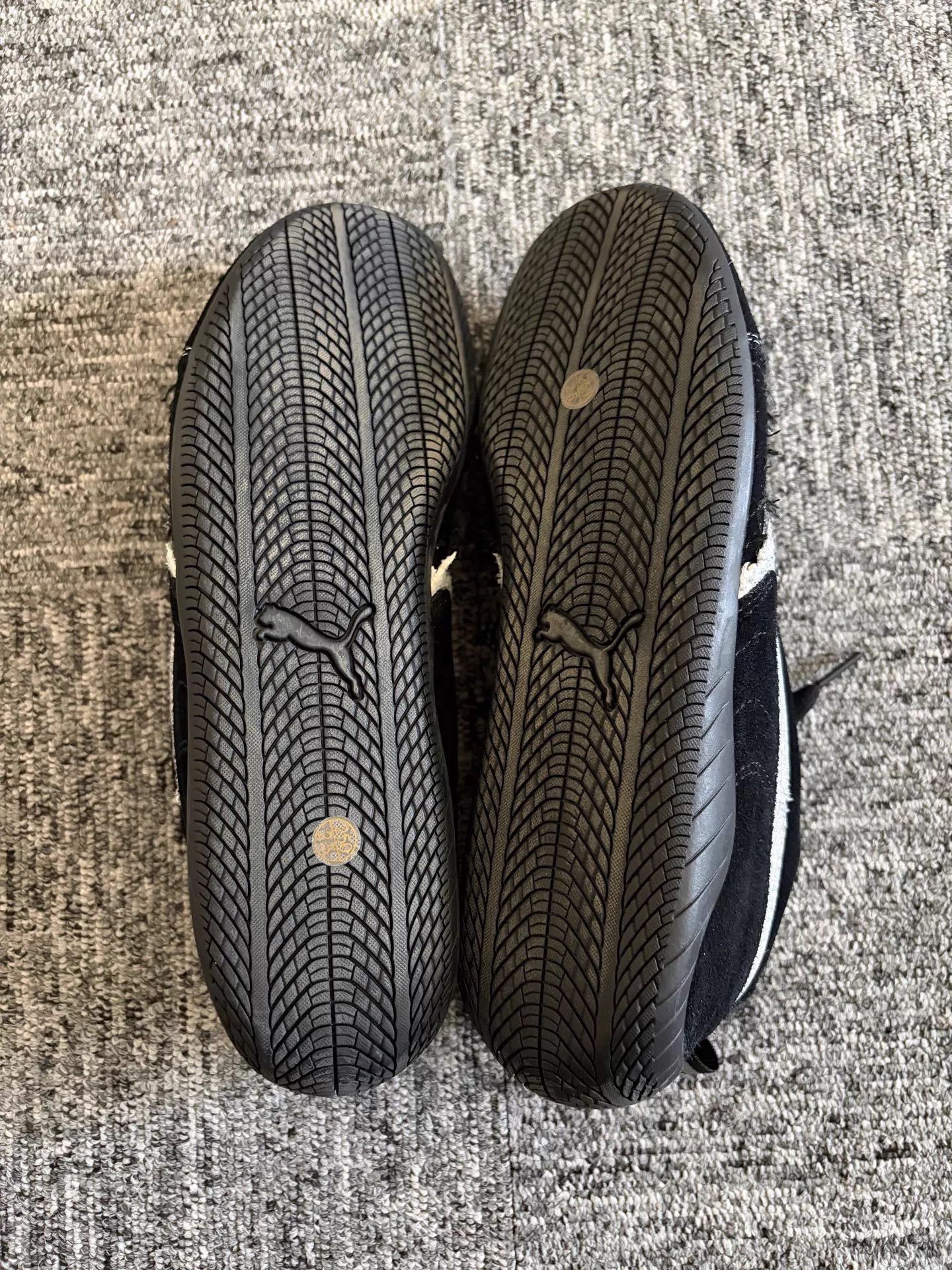 Balenciaga Balenciaga x Puma Speedcat Black Suede Worn ThinSole Size US 8.5 / IT 38.5 - 4 Thumbnail