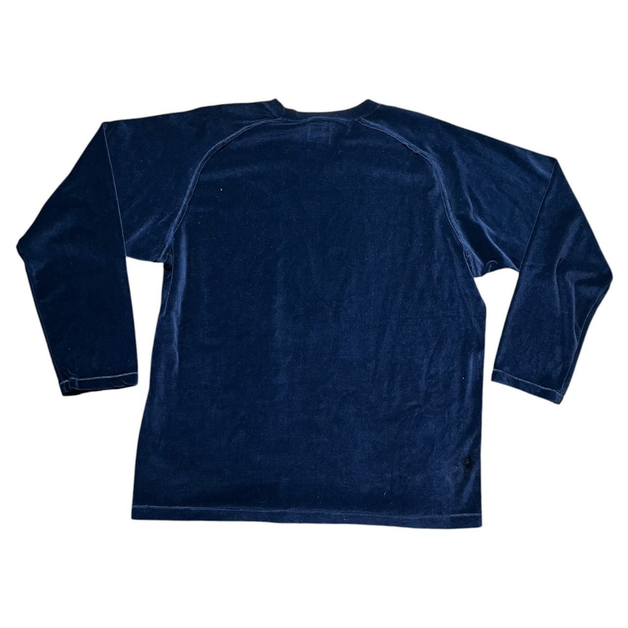 Needles Needles Velour T-shirt in Blue Size US L / EU 52-54 / 3 - 2 Thumbnail