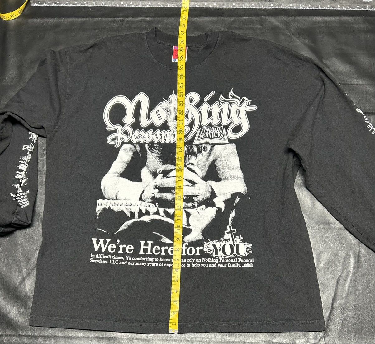 Other Nothing Personal Funeral Services Long Sleeve Sz XXL Blazzy Size US XXL / EU 58 / 5 - 7 Thumbnail