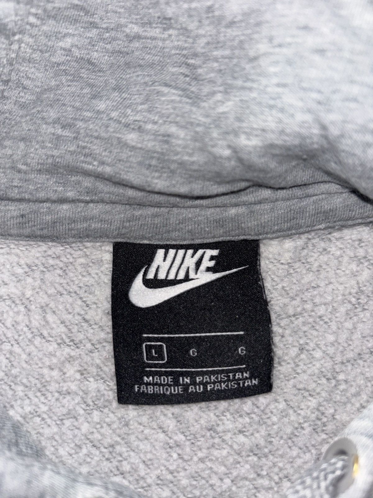 Nike Nike Gray Hoodie Size US L / EU 52-54 / 3 - 4 Thumbnail