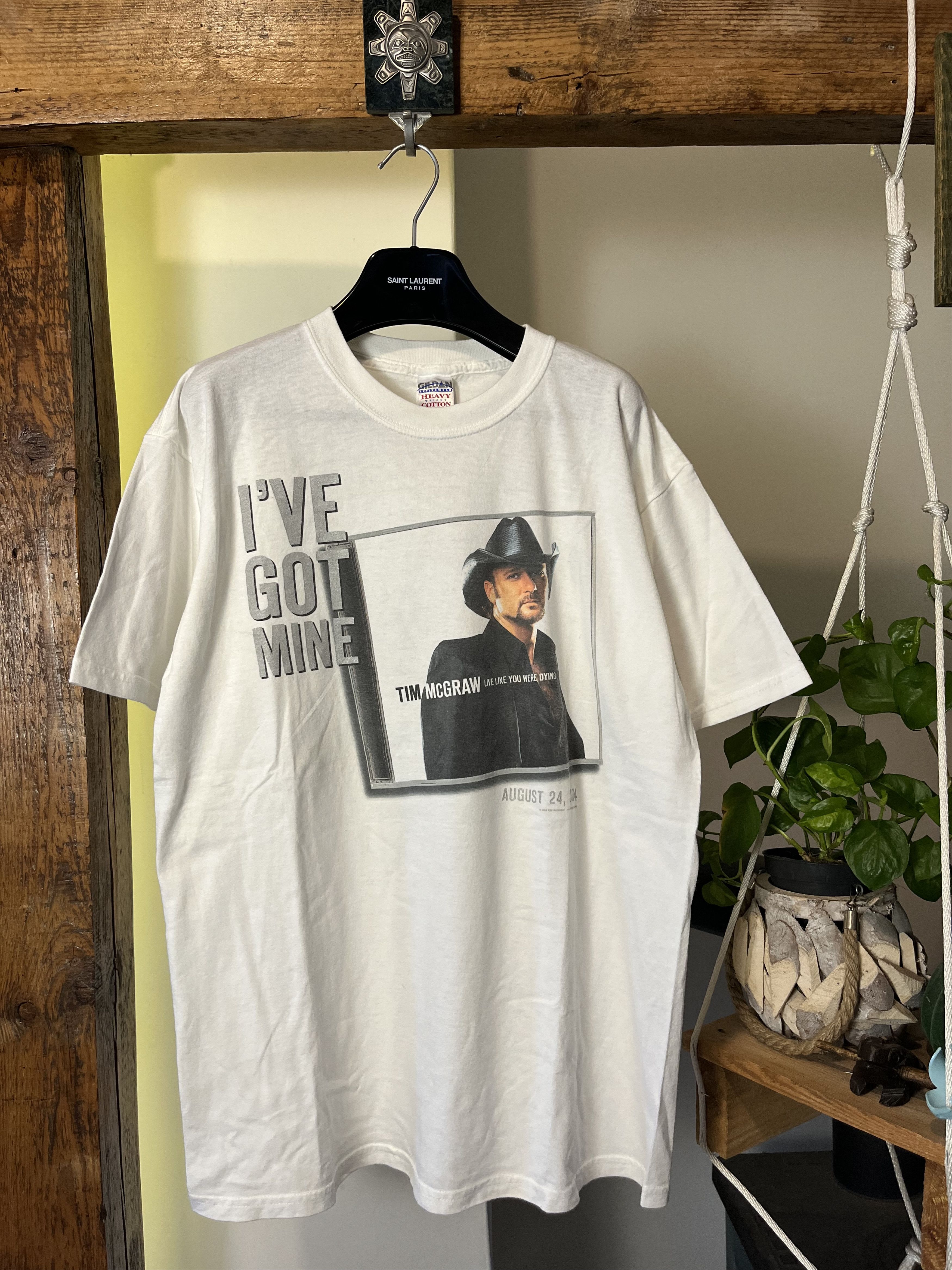 Band Tees × Vintage Vintage Tim McGraw I've Got Mine Size US L / EU 52-54 / 3 - 1 Thumbnail