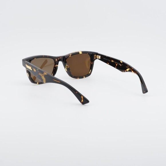 Bottega Veneta Bottega Veneta BV1120S 002 Sunglasses Havana Square Frame Size ONE SIZE - 5 Thumbnail