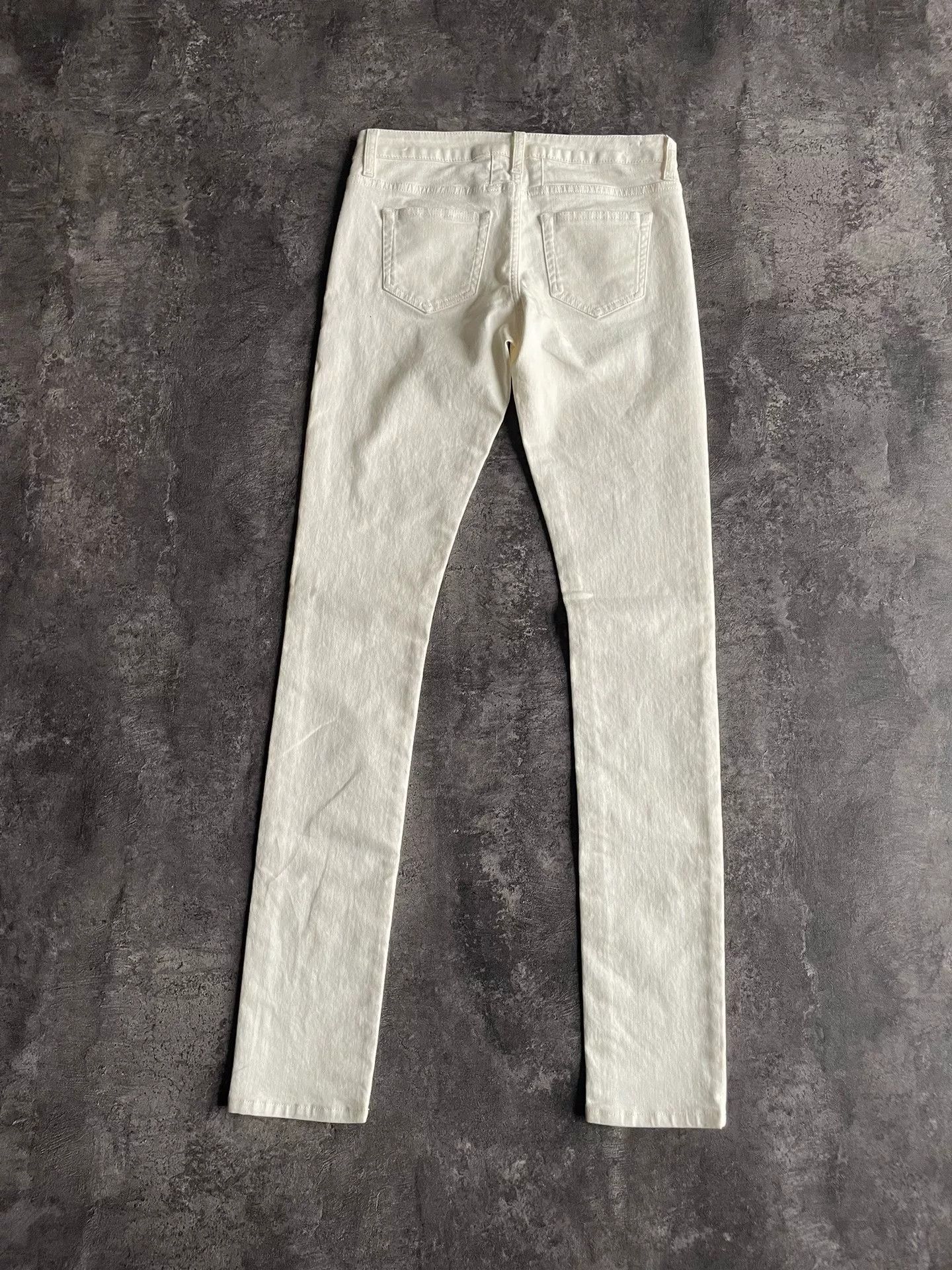 Other saint laurent white basic skinny pants. Size US 26 / EU 42 - 2 Thumbnail