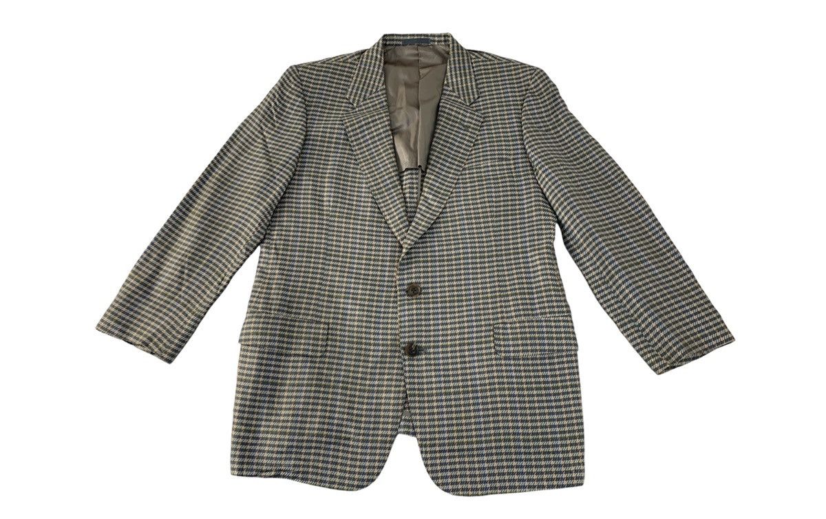 Burberry 90s Burberrys Prestige Collection Pure Silk Checked Coat Size US M / EU 48-50 / 2 - 1 Thumbnail