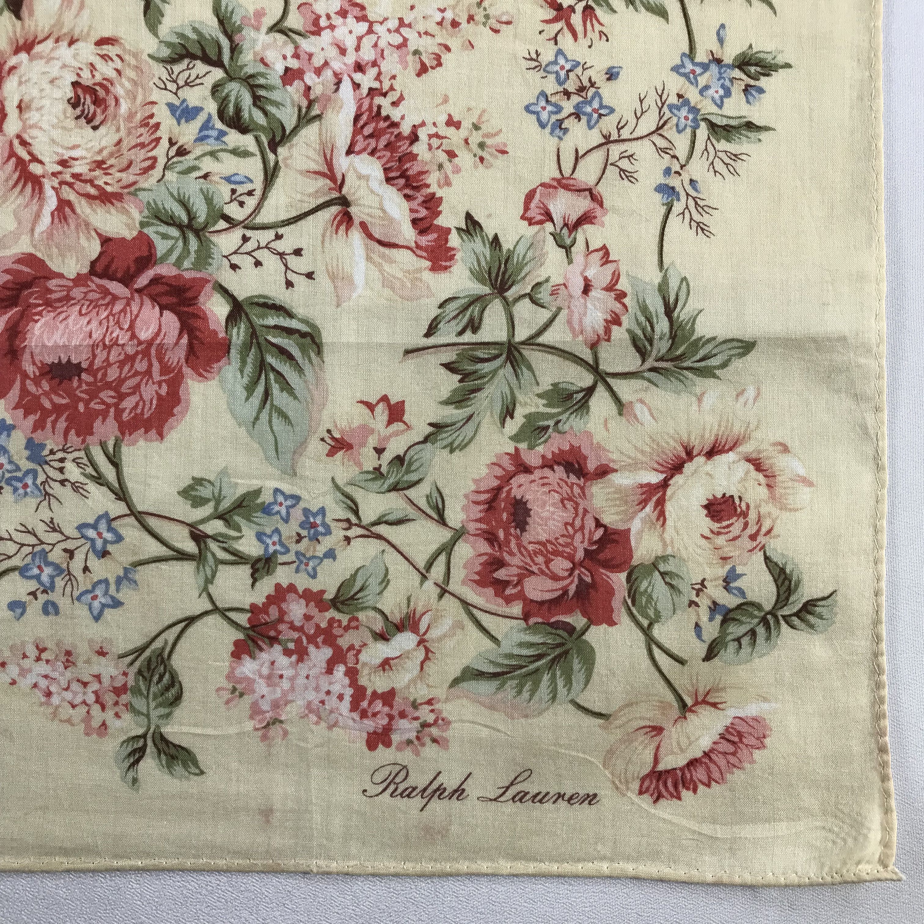Ralph Lauren Ralph Lauren Floral Handkerchief / Bandana / Neckerchief Size ONE SIZE - 5 Thumbnail