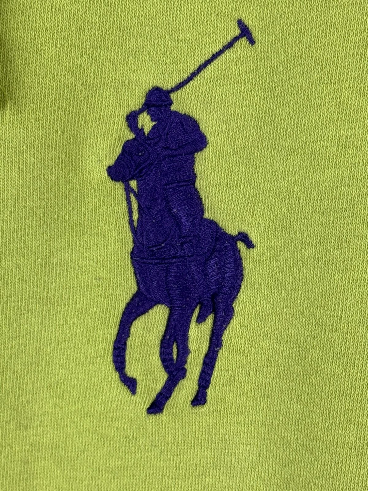 Polo Ralph Lauren Vintage Polo Ralph Lauren Big Pony Zip Hoodie Green S Size S / US 4 / IT 40 - 3 Thumbnail