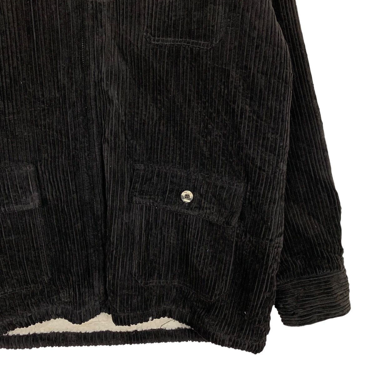 Japanese Brand SURF RANCH Three Pocket Corduroy Sherpa Jacket #0584-C27 Size US L / EU 52-54 / 3 - 4 Thumbnail