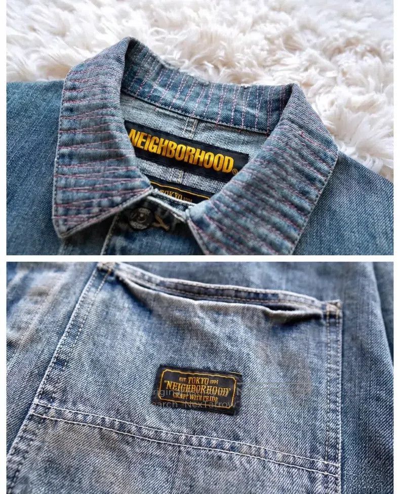 Neighborhood Neighborhood Four bags of denim jacket Size US S / EU 44-46 / 1 - 3 Thumbnail