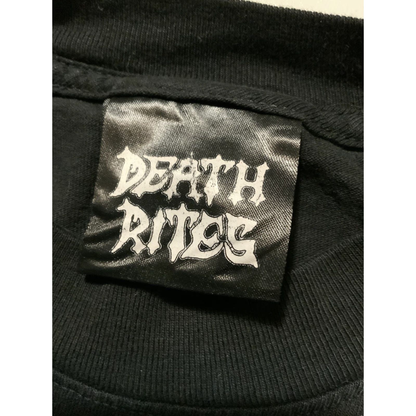 Vintage Death Rites T-Shirt Zulu Haywire Leave No Doubt Anti Live At Hollywood Dungeon S Black Mens Short Sleeve Shirt Size US S / EU 44-46 / 1 - 5 Thumbnail