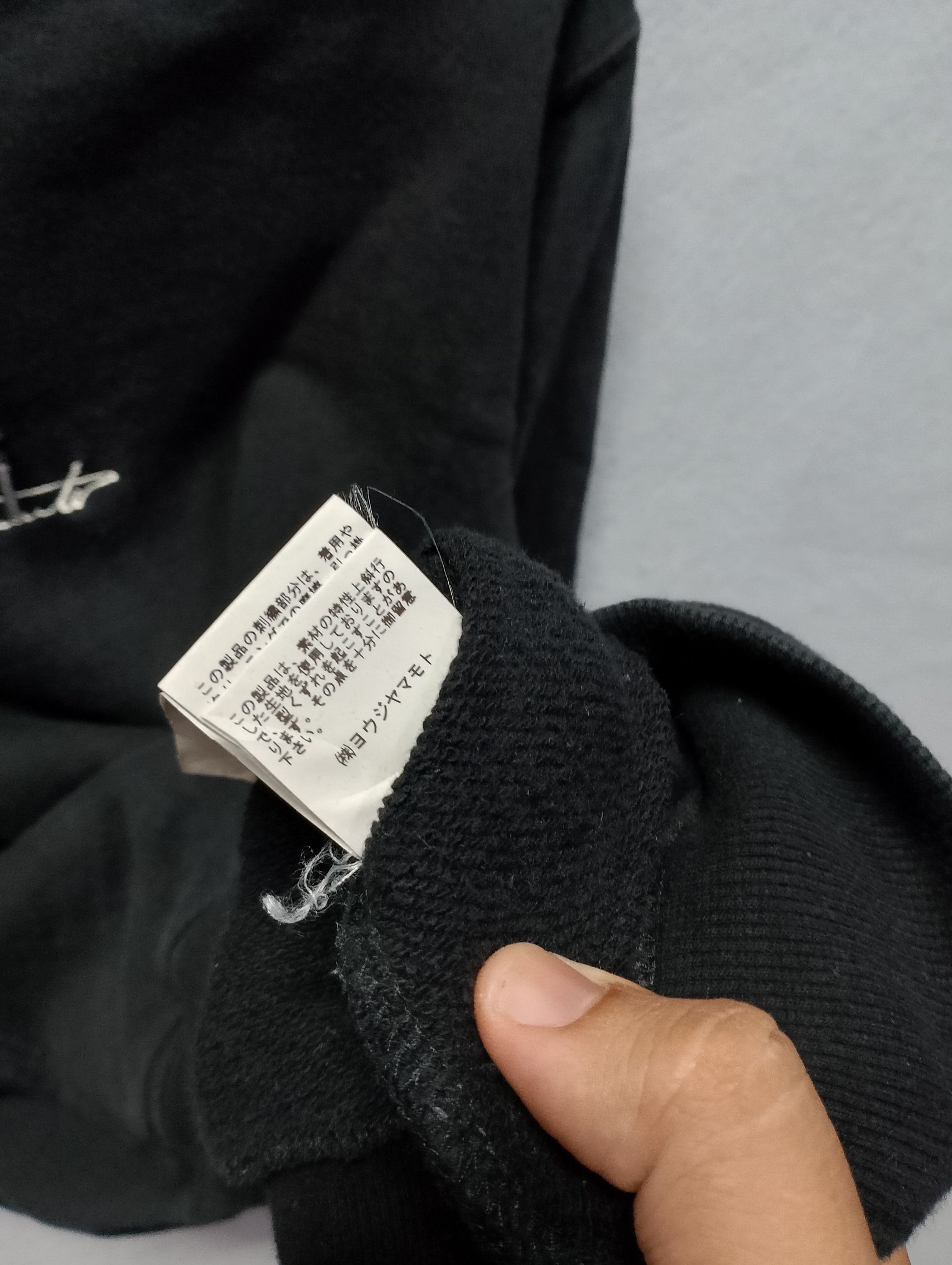 New Era × Yohji Yamamoto Yohji Yamamoto × New Era Hoodie Signature Embroidery Logo Size US M / EU 48-50 / 2 - 6 Thumbnail