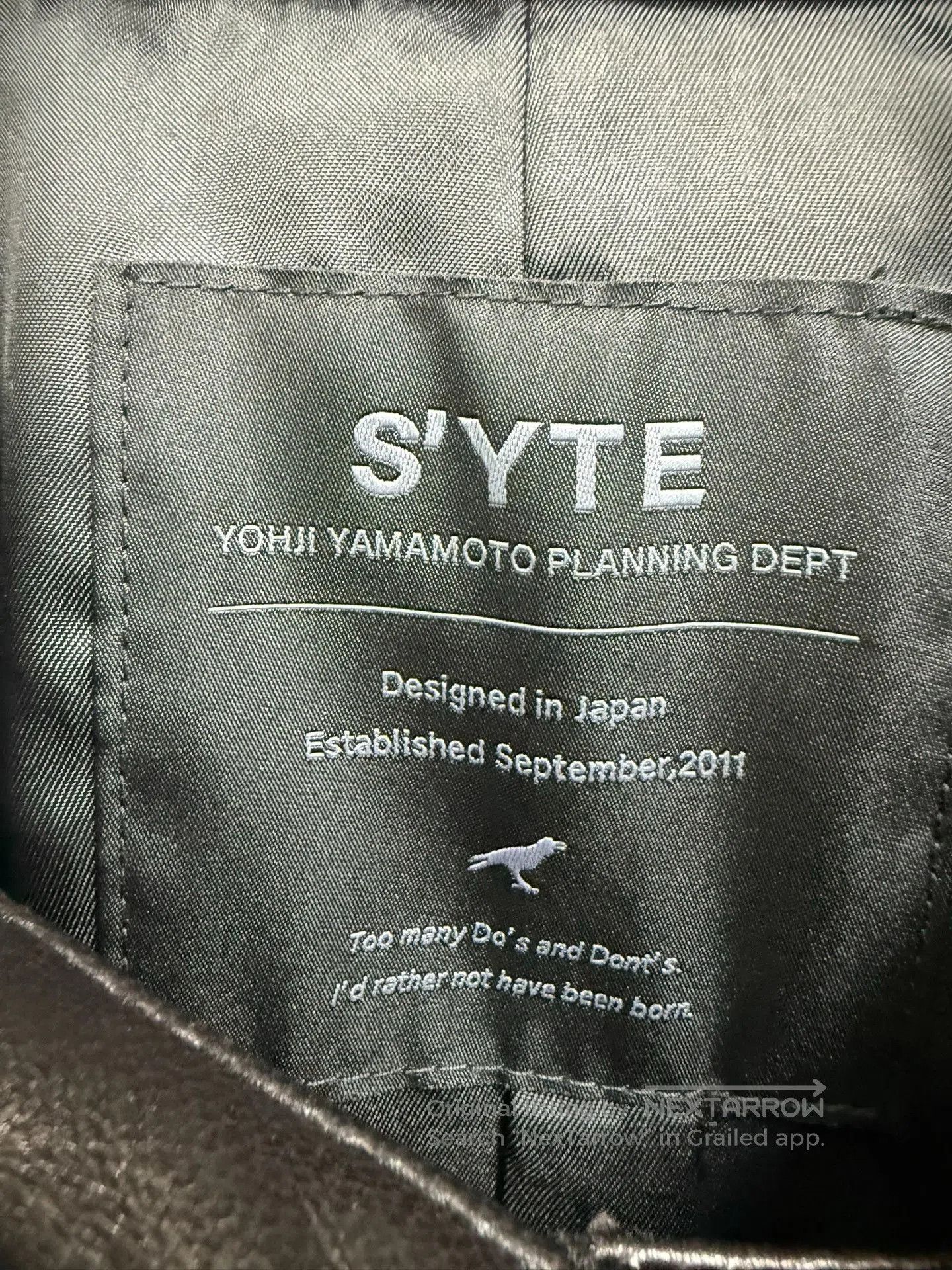 Yohji Yamamoto Yohji Yamamoto S'YTE Sheepskin Jacket. Size US L / EU 52-54 / 3 - 4 Thumbnail
