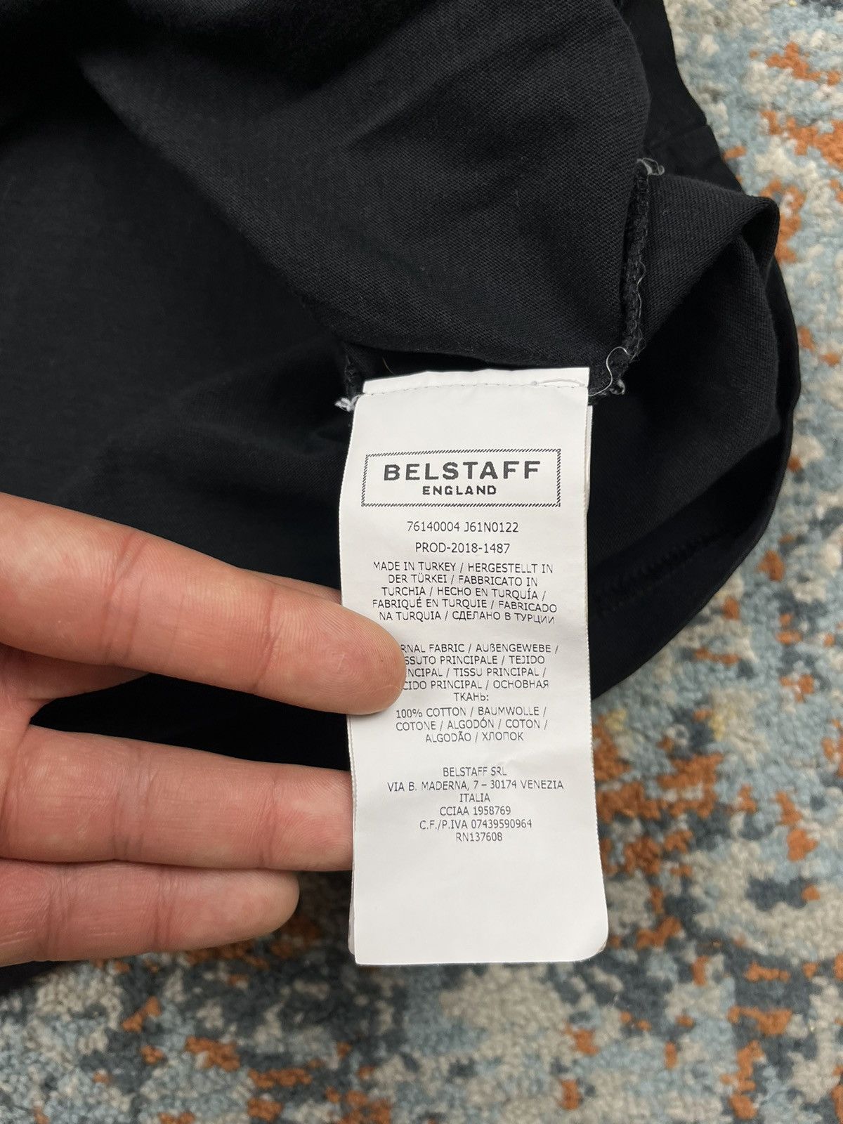 Belstaff × Vintage Vintage y2k Belstaff logo graphic print tee Size US M / EU 48-50 / 2 - 5 Thumbnail