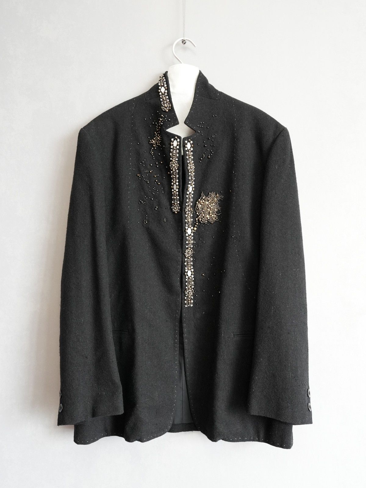Yohji Yamamoto 2000AW Silver Jacket
