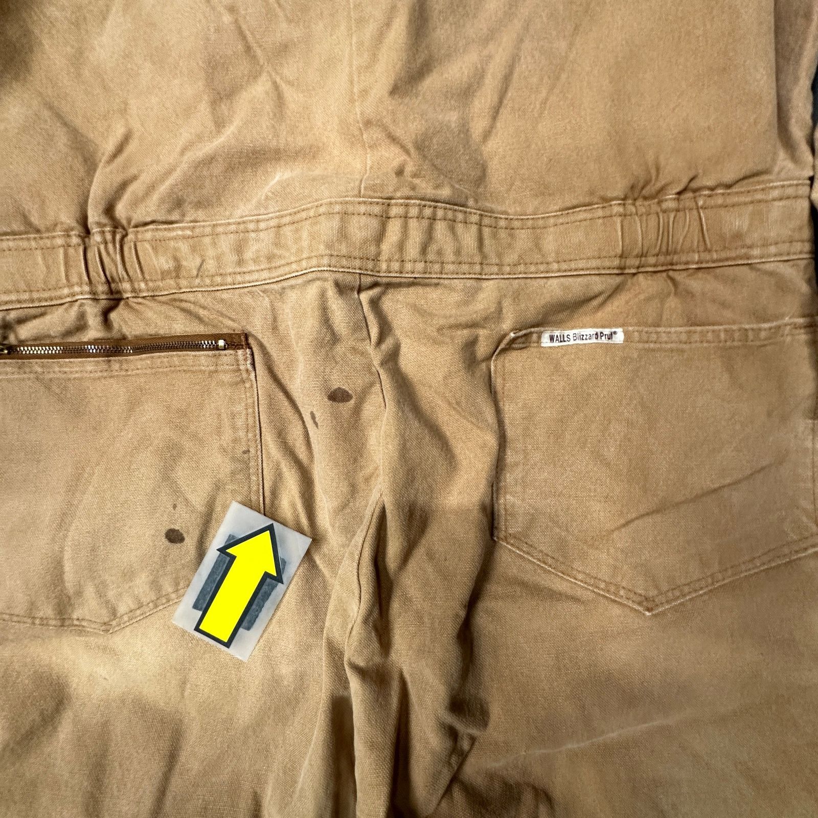 Walls Walls Blizzard Pruf Duck Canvas Quilted Lined Coveralls XLT Size US XL / EU 56 / 4 - 15 Thumbnail
