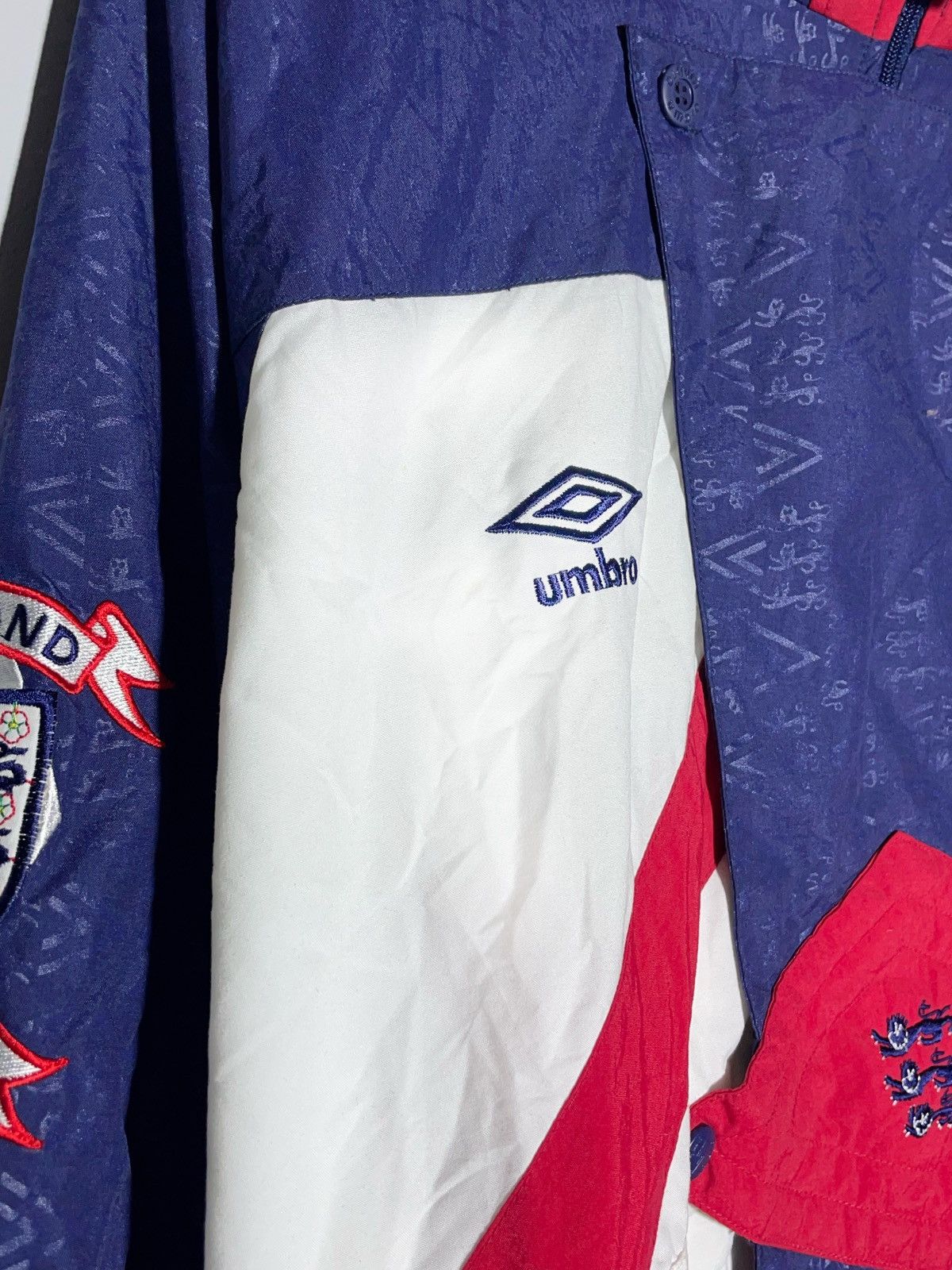 Umbro × Vintage England 1992 Umbro Vintage Y2k Streetwear Tracksuit Jacket Size US L / EU 52-54 / 3 - 5 Thumbnail
