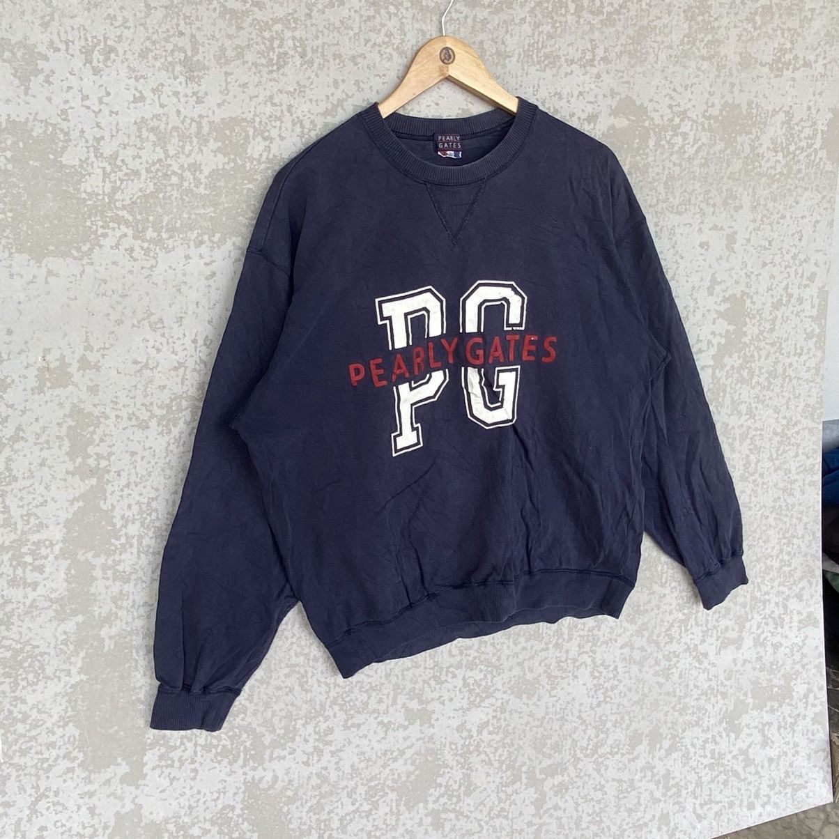 Other Vintage Pearly Gates Printed Crewneck Sweatshirt Navy Blue Size US L / EU 52-54 / 3 - 3 Thumbnail
