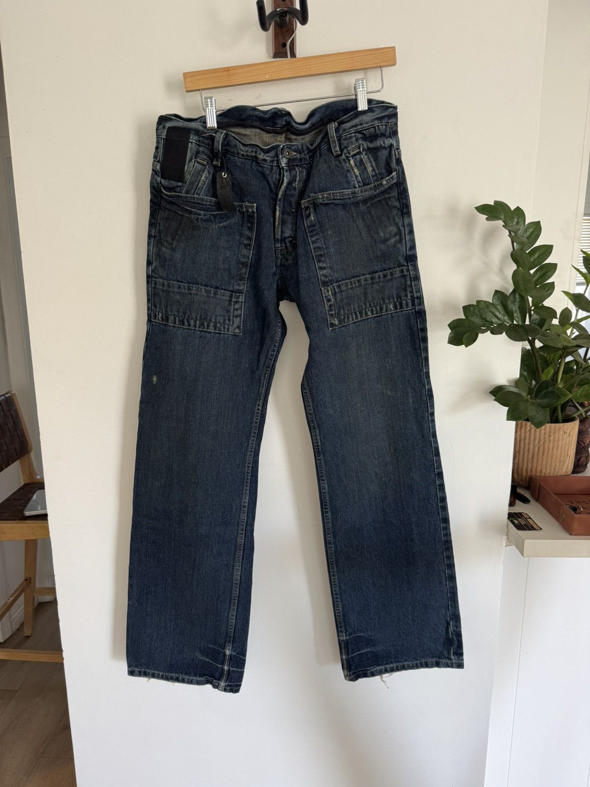 Rick Owens Slab Denim Size US 34 / EU 50 - 1 Thumbnail