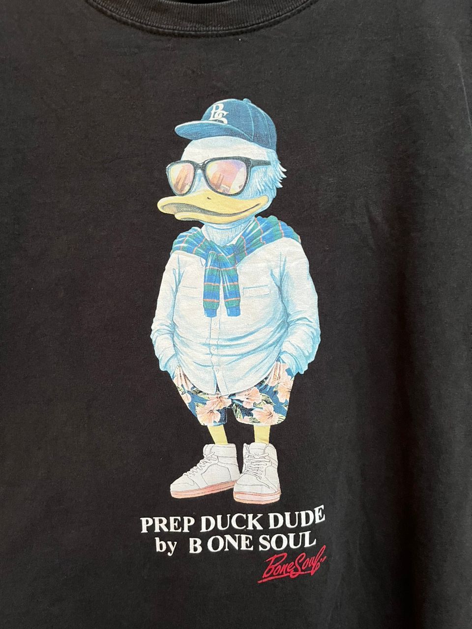 Japanese Brand × Vintage Vintage Duck Dude B One Soul Hip Hop Fashion Style Size US L / EU 52-54 / 3 - 6 Thumbnail