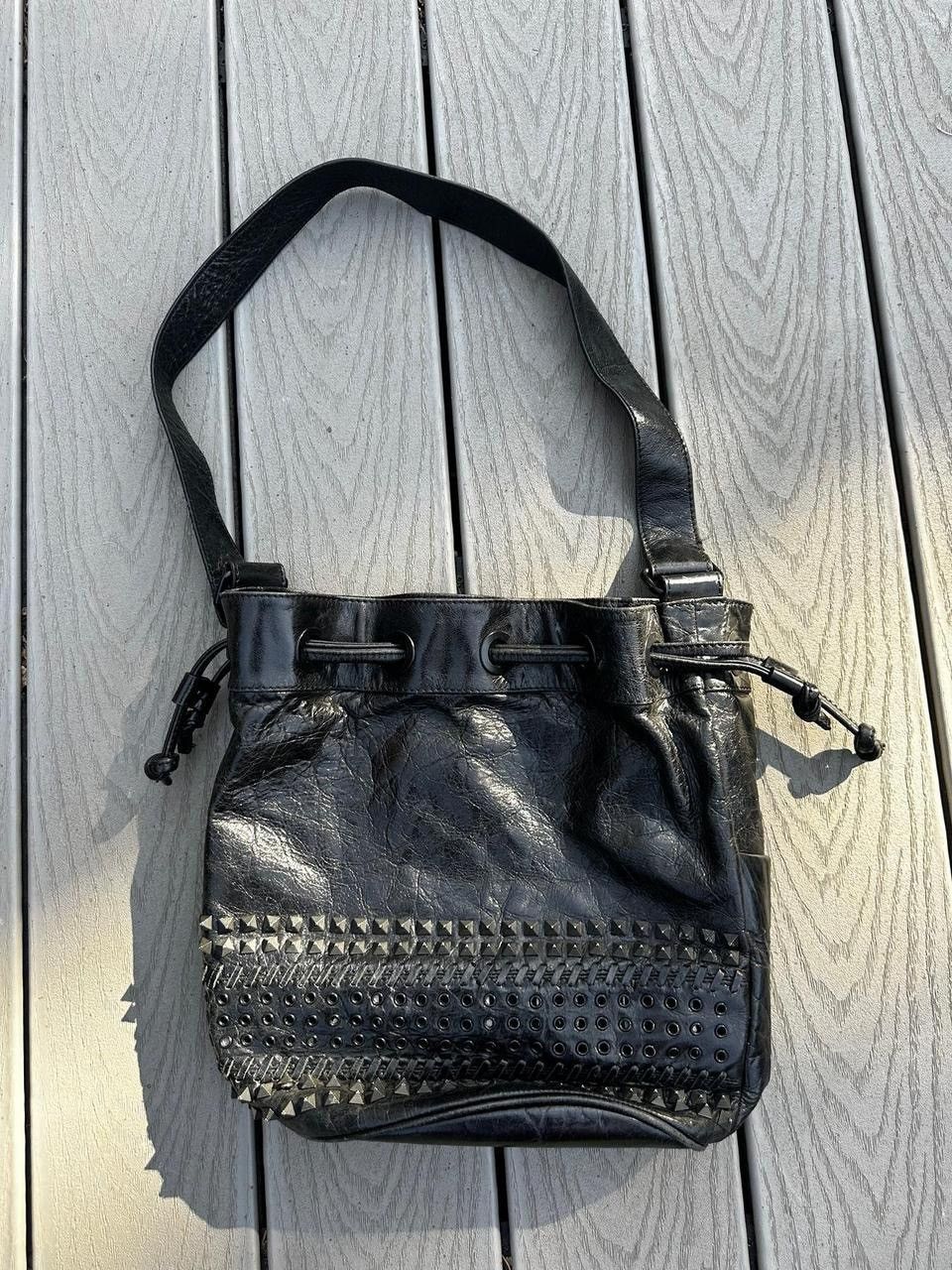 Other Black leather studded crossbody bag Size ONE SIZE - 1 Thumbnail