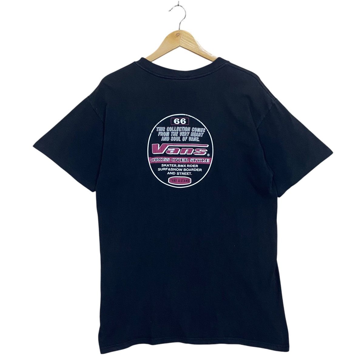 Vans × Vintage × Welcome Skateboards Vintage Vans Big Logo Shortsleeve Tee Size US M / EU 48-50 / 2 - 1 Thumbnail
