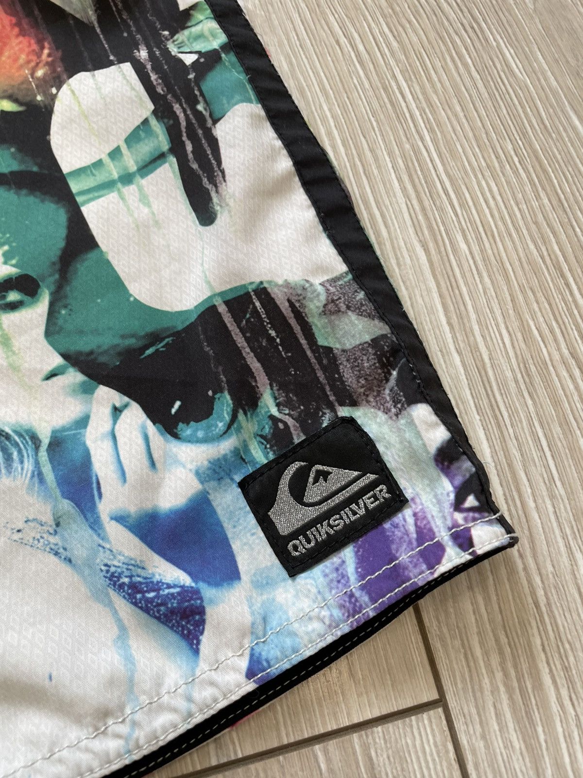 Quiksilver × Vintage Vintage Quiksilver surf shorts Size US 32 / EU 48 - 3 Thumbnail