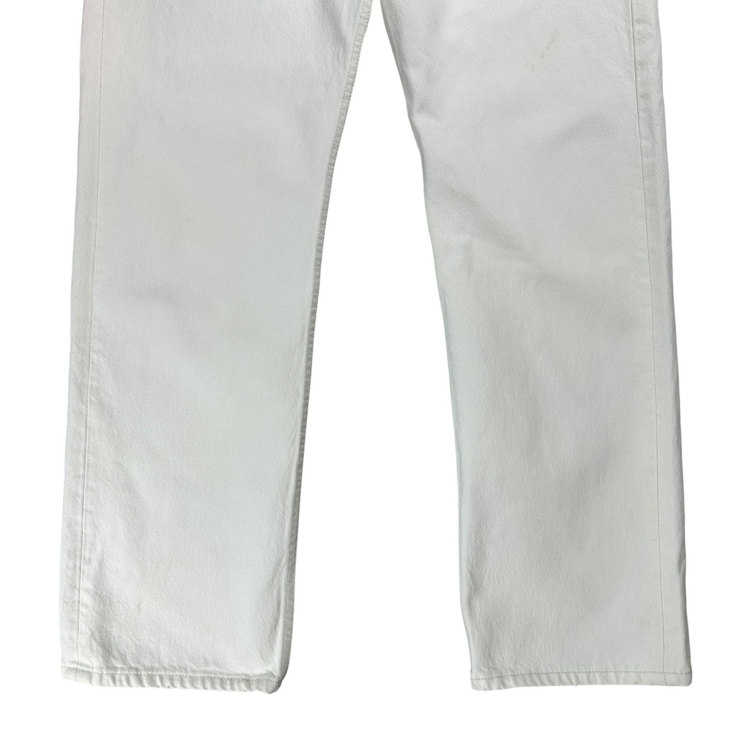 Levi's Vintage 90s Levi's 501 USA White Slim Straight Denim W33L30 Size US 33 - 8 Thumbnail