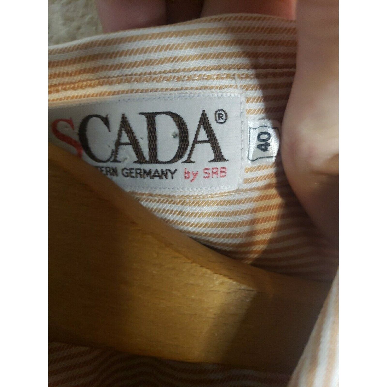 Other 70s 1960s ESCADA Button Up Dress Shirt SIZE 40 WEST GERMANY Size S / US 4 / IT 40 - 5 Thumbnail