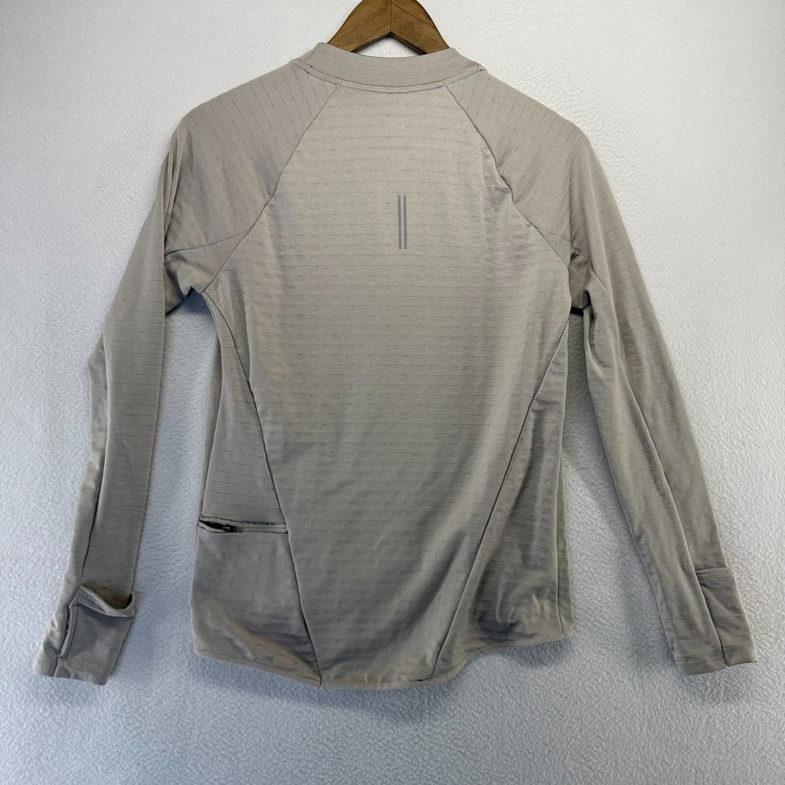 Nike Nike Running Top Women's Extra Small Gray Therm Fit Size XS / US 0-2 / IT 36-38 - 7 Thumbnail