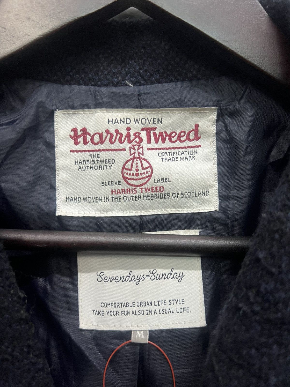 Harris Tweed Harris Tweed Hand Wooven Wool Coat Size US M / EU 48-50 / 2 - 5 Thumbnail