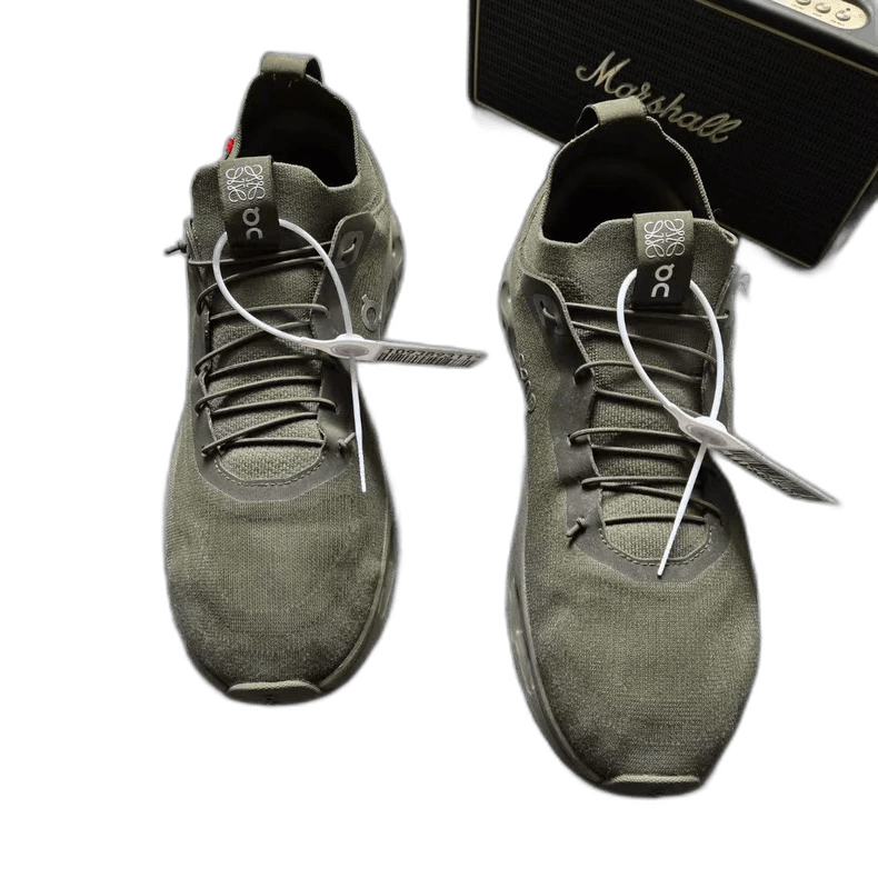 Loewe Cloudtilt Running Shoes In Khaki Green, Men's (Size 11)