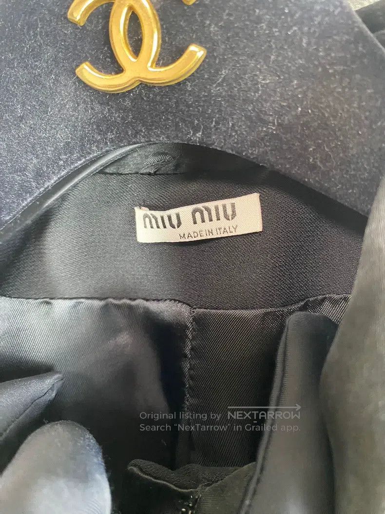 Miu Miu Miu Miu 40 Beaded black short suit Size M / US 6-8 / IT 42-44 - 8 Thumbnail