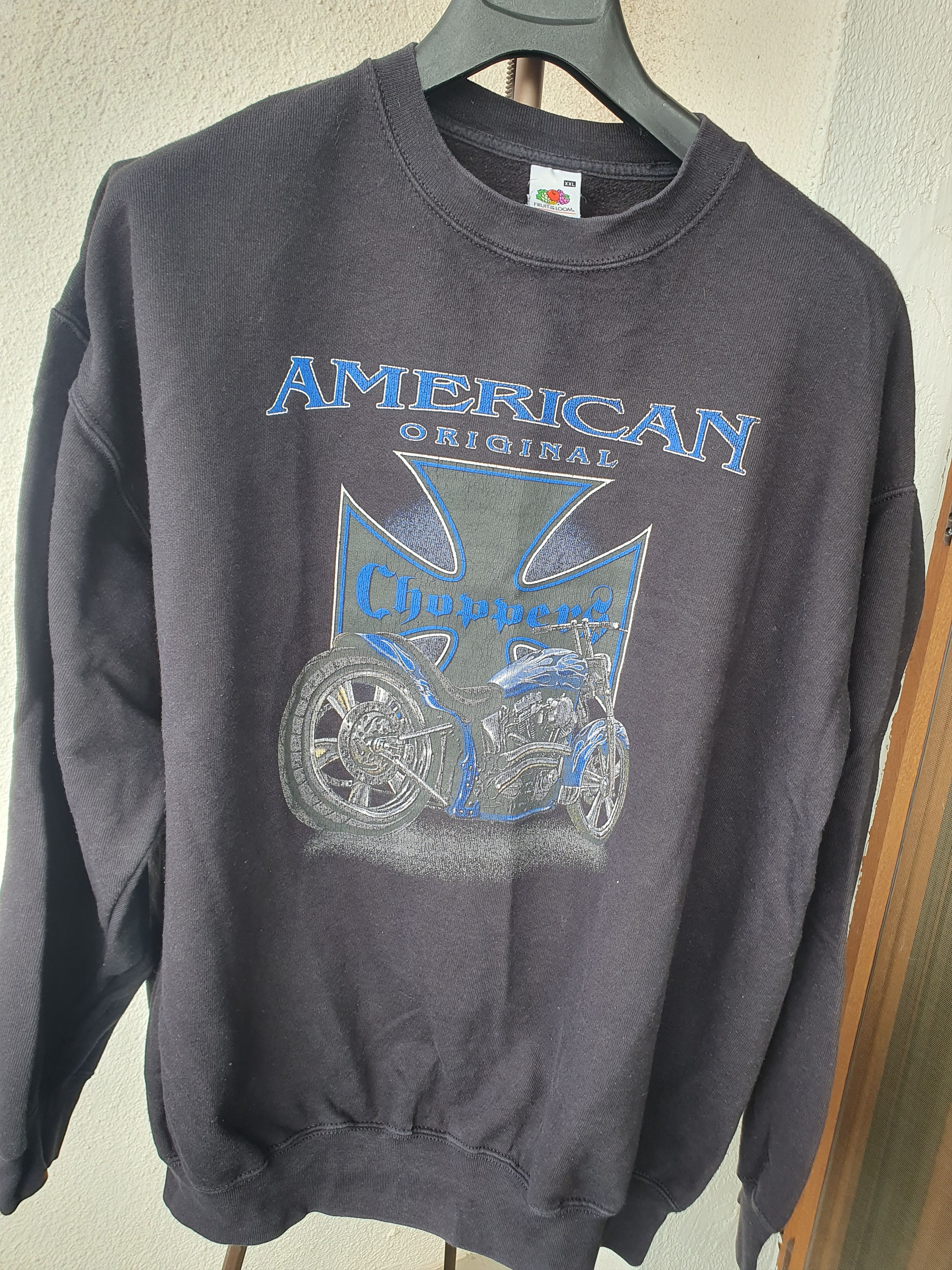 Vintage × West Coast Choppers American Chopper Y2K Faded sweatshirt sz XXL Size US XXL / EU 58 / 5 - 4 Thumbnail