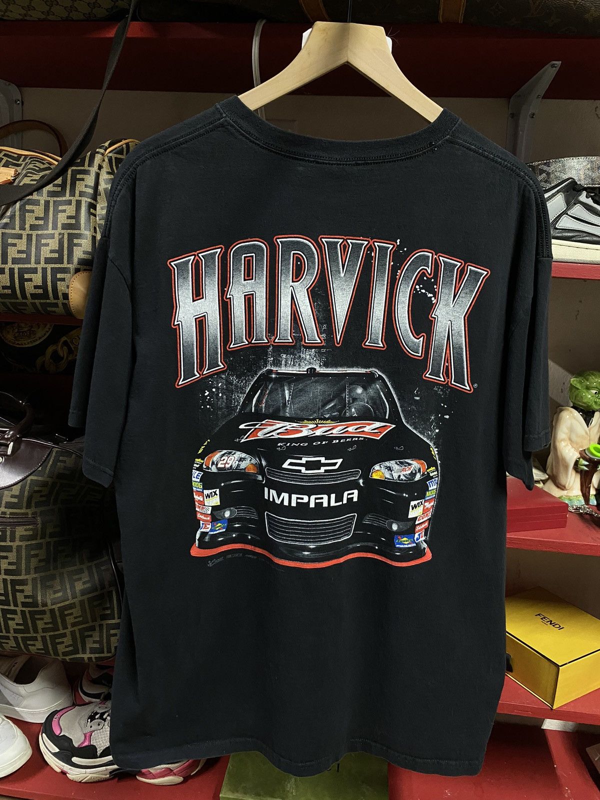 NASCAR Vintage 00’ Nascar Racer Tee Shirt XLarge Size US XL / EU 56 / 4 - 1 Thumbnail